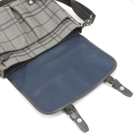  COACH コーチ ショルダーバッグ メッセンジャーバッグ F70460 ブラック×グレー