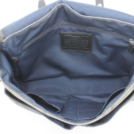  COACH コーチ ショルダーバッグ メッセンジャーバッグ F70460 ブラック×グレー