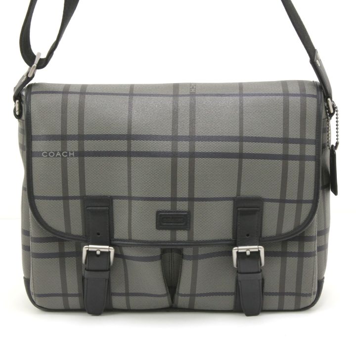 COACH コーチ ショルダーバッグ メッセンジャーバッグ F70460 ブラック