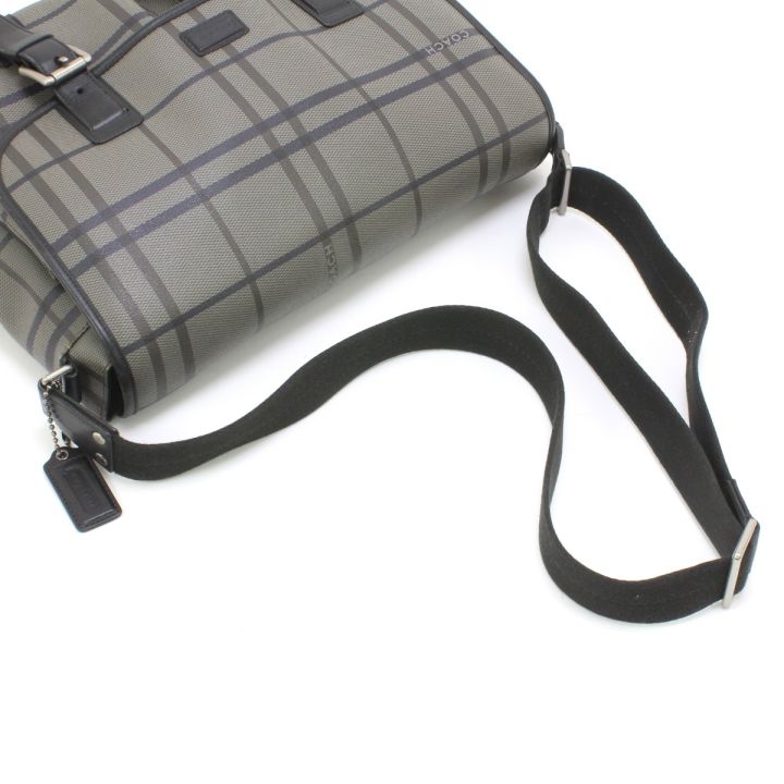 COACH コーチ ショルダーバッグ メッセンジャーバッグ F70460 ブラック