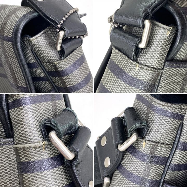 COACH コーチ ショルダーバッグ メッセンジャーバッグ F70460 ブラック