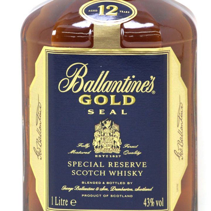 Ballantine's バランタイン GOLD SEAL 青ラベル スコッチ ウィスキー