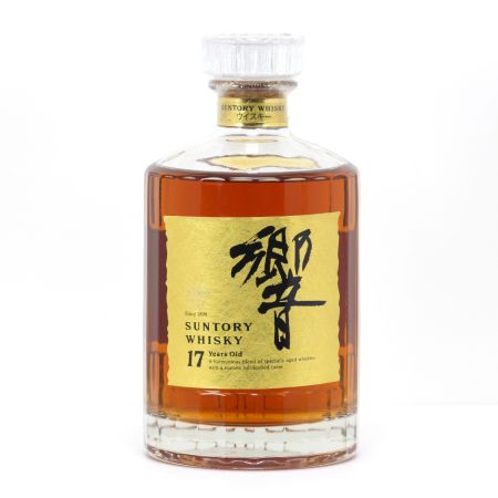 【北海道内限定発送】 SUNTORY サントリー  響 17年 ゴールドラベル 750ml 43度 ギフトBOX付 未開栓