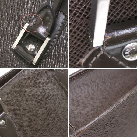  LOUIS VUITTON ルイヴィトン タイガ ロザン ビジネスバッグ M30052 ブラウン