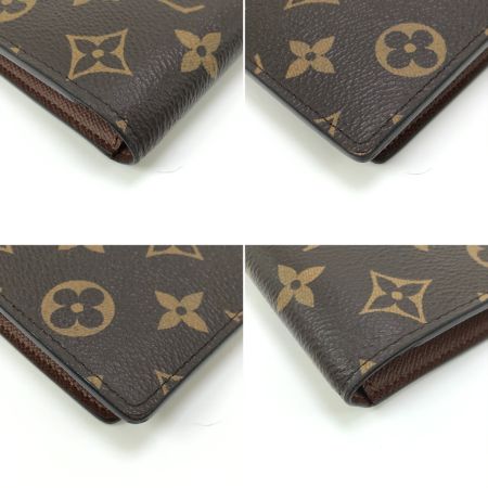  LOUIS VUITTON ルイヴィトン 2つ折り財布 モノグラム ポルトフォイユ・ブラザ TE.イニシャル刻印有 M66540