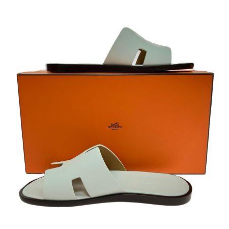  HERMES エルメス サンダル イズミール 41(26cm) 041141ZH ホワイト