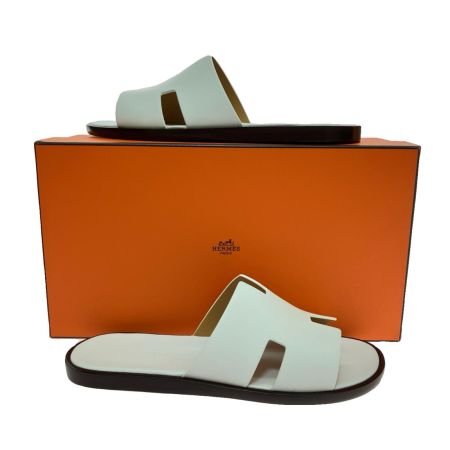  HERMES エルメス サンダル イズミール 41(26cm) 041141ZH ホワイト