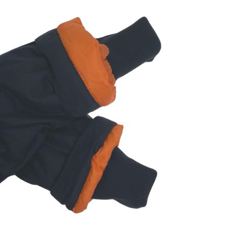  TORY BURCH トリーバーチ リアルファー付き ロングダウンコート ネイビー