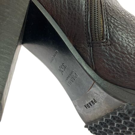  PRADA プラダ ロングブーツ　ダークブラウン 22cm