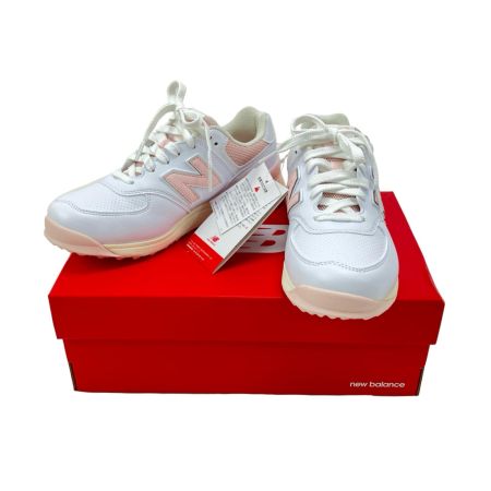  NEW BALANCE ニュー・バランス 22.5cm WGS574B3 ホワイト×ピンク