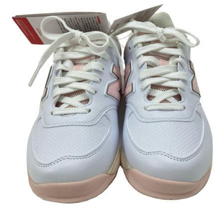  NEW BALANCE ニュー・バランス 22.5cm WGS574B3 ホワイト×ピンク