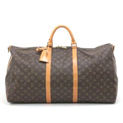$$ LOUIS VUITTON ルイヴィトン モノグラム キーポル・バンドリエール60 ボストンバッグ M41412 Bランク