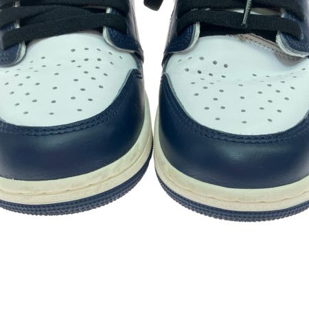  NIKE ナイキ AIR JORDAN1 RETRO HI OG 27.5cm DZ5485-401 ホワイト×ネイビー