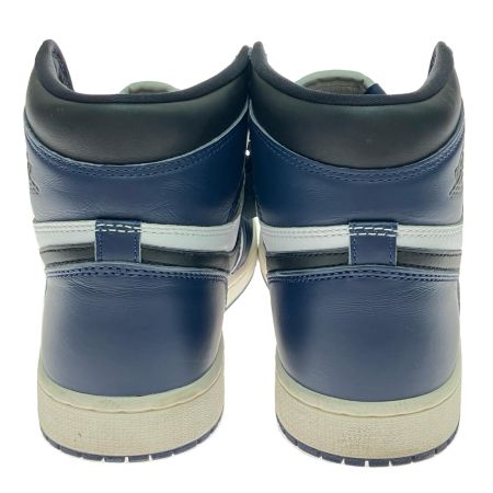  NIKE ナイキ AIR JORDAN1 RETRO HI OG 27.5cm DZ5485-401 ホワイト×ネイビー