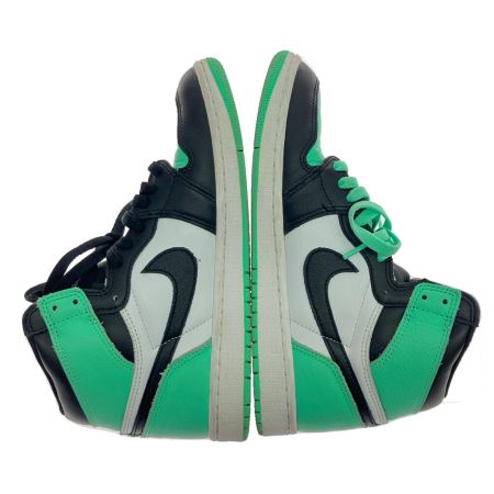  NIKE ナイキ AIR JORDAN 1 HI OG 27cm DZ5485-130 黄緑×ホワイト×ブラック