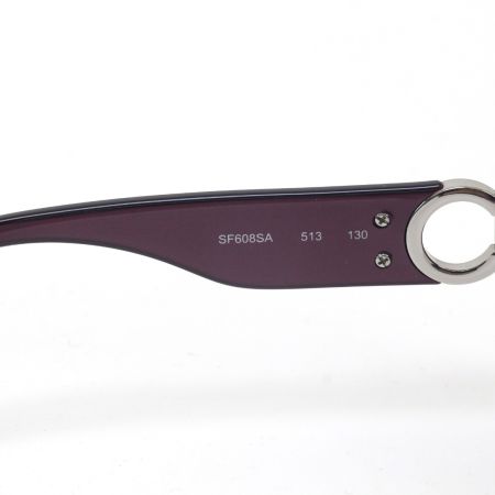  Salvatore Ferragamo サルヴァトーレフェラガモ ガンチーニ柄 サングラス SF608SA パープル