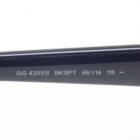  GUCCI グッチ ハートラインストーン サングラス 66□14 115 GG4201/S