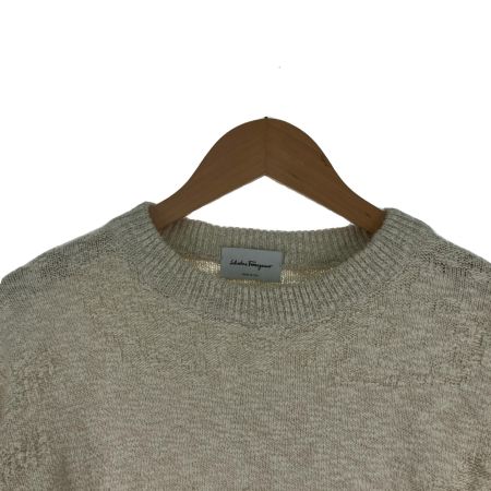  Salvatore Ferragamo サルヴァトーレフェラガモ ニット アイボリー Mサイズ  アイボリー