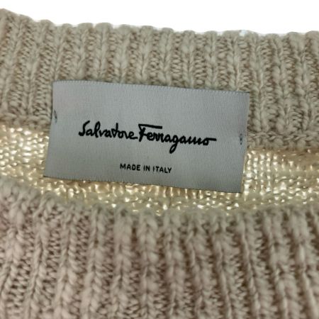  Salvatore Ferragamo サルヴァトーレフェラガモ ニット アイボリー Mサイズ  アイボリー