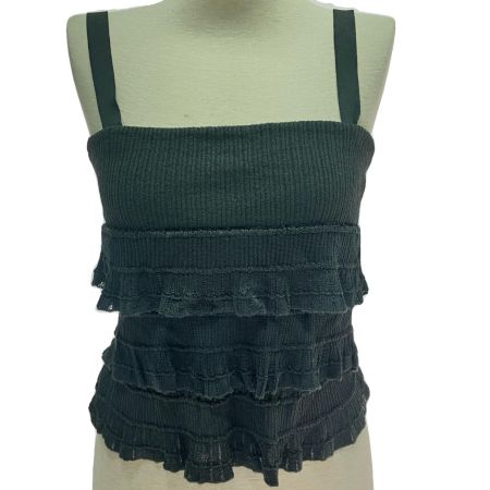  Salvatore Ferragamo サルヴァトーレフェラガモ キャミソール Mサイズ  グレー