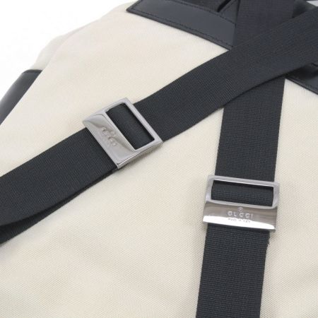  GUCCI グッチ リュック 003-0023 ブラック＊アイボリー