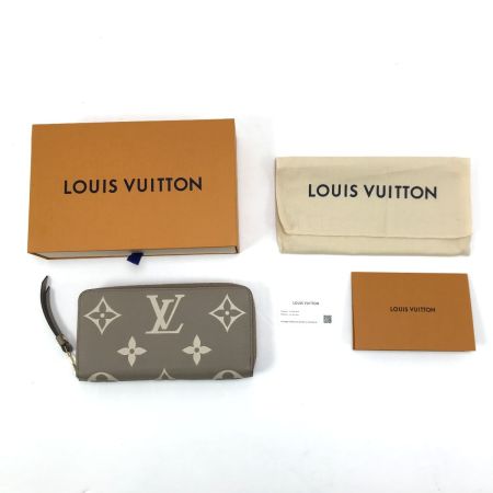  LOUIS VUITTON ルイヴィトン 長財布 モノグラム・アンプラント ジッピー・ウォレット M69794 ベージュ
