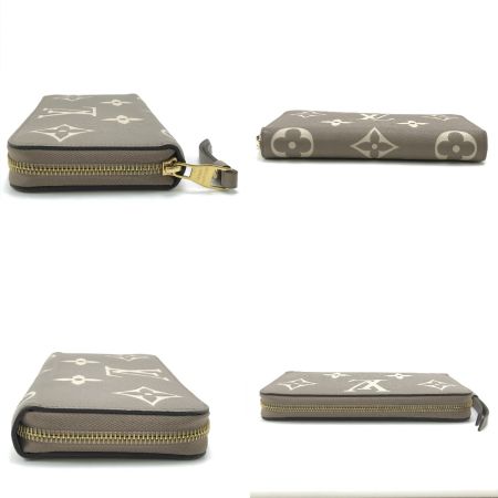  LOUIS VUITTON ルイヴィトン 長財布 モノグラム・アンプラント ジッピー・ウォレット M69794 ベージュ