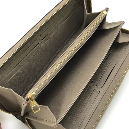  LOUIS VUITTON ルイヴィトン 長財布 モノグラム・アンプラント ジッピー・ウォレット M69794 ベージュ