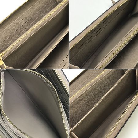  LOUIS VUITTON ルイヴィトン 長財布 モノグラム・アンプラント ジッピー・ウォレット M69794 ベージュ