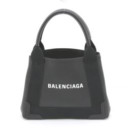 $$ BALENCIAGA バレンシアガ トートバッグ ポーチ付 ブラック Bランク
