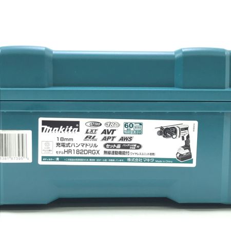  MAKITA マキタ ハンマドリル HR182DRGX