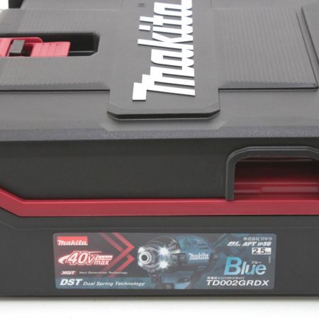  MAKITA マキタ 充電式インパクトドライバ TD002GRDX ブルー  TD002GRDX ブルー
