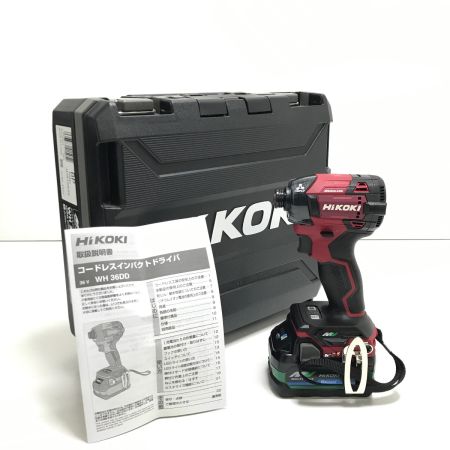 HiKOKI ハイコーキ インパクトドライバ WH36DD スコーピオンレッド