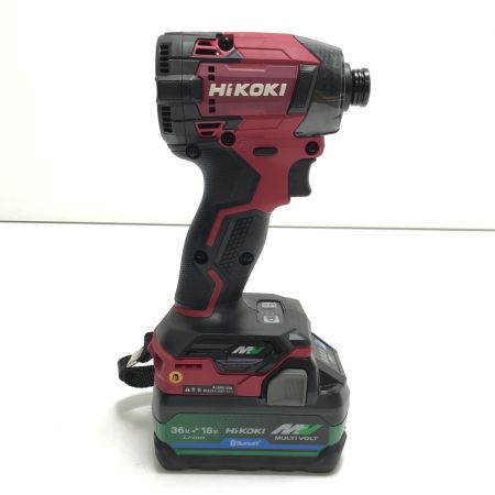 HiKOKI ハイコーキ インパクトドライバ WH36DD スコーピオンレッド