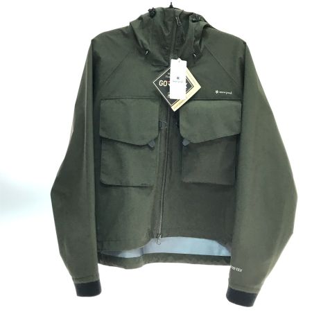  snowpeak スノーピーク フィッシングウェア GORE-TEX StormShield Wading Jacket SIZE M オリーブ
