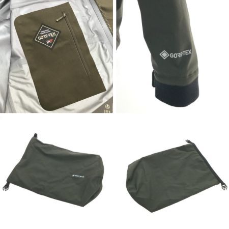  snowpeak スノーピーク フィッシングウェア GORE-TEX StormShield Wading Jacket SIZE M オリーブ