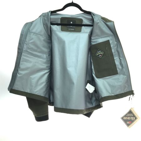  snowpeak スノーピーク フィッシングウェア GORE-TEX StormShield Wading Jacket SIZE M オリーブ