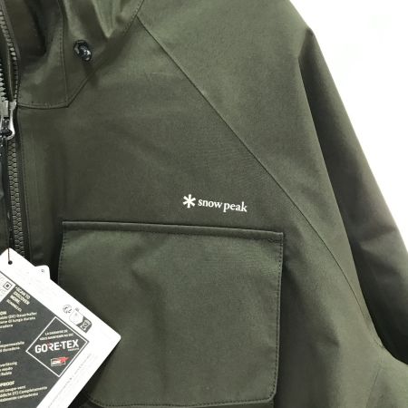  snowpeak スノーピーク フィッシングウェア GORE-TEX StormShield Wading Jacket SIZE M オリーブ