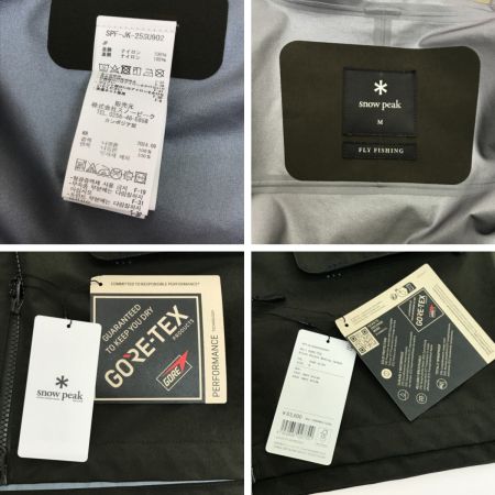  snowpeak スノーピーク フィッシングウェア GORE-TEX StormShield Wading Jacket SIZE M オリーブ