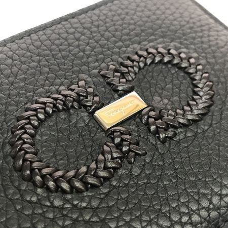  Ferragamo フェラガモ カードケース ブラック