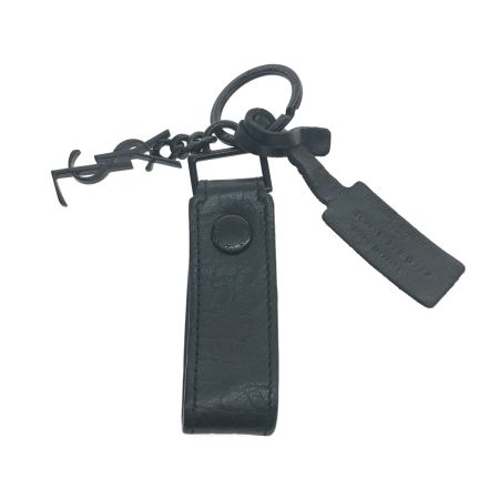  SAINT LAURENT(Yves Saint Laurent)  キーホルダー キーリング ロゴプレートタイプ