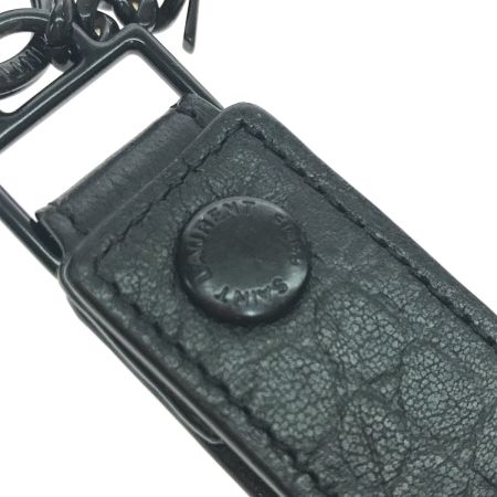  SAINT LAURENT(Yves Saint Laurent)  キーホルダー キーリング ロゴプレートタイプ