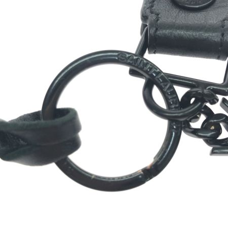  SAINT LAURENT(Yves Saint Laurent)  キーホルダー キーリング ロゴプレートタイプ