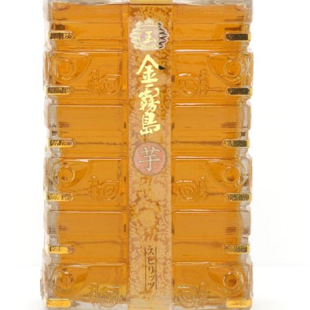 【北海道内限定発送】 霧島酒造 金霧島 芋焼酎 ギフト用桐箱入 900ml 30度 未開栓