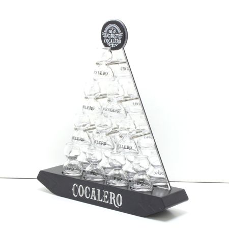   COCALERO コカレロボムタワー LEDディスプレイ グラス12個付き (2)