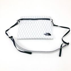 $$ THE NORTH FACE ザノースフェイス ショルダーポーチ NM82514 ホワイト Bランク