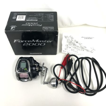  SHIMANO シマノ 電動リール 16フォースマスター 2000 キズ有 03601