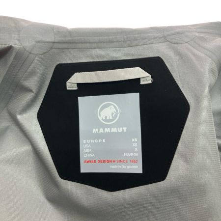  MAMMUT マムート GORE-TEX ゴアテックス マウンテンパーカー Sサイズ 1010-30760-0001-112 ブラック