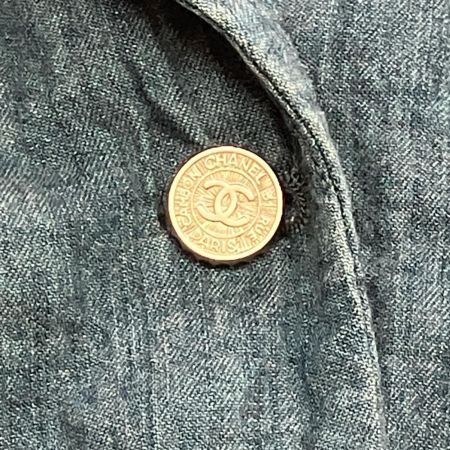  CHANEL シャネル 06S ジャケット SIZE36 デニム P28664W03740 ブルー