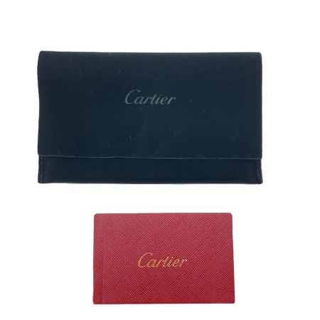 Cartier カルティエ ルティエ マストライン レザー コインケース ボルドー